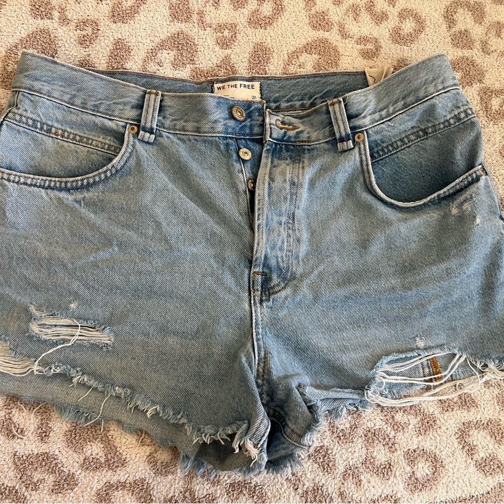 We The Free Now or Never Denim Shorts